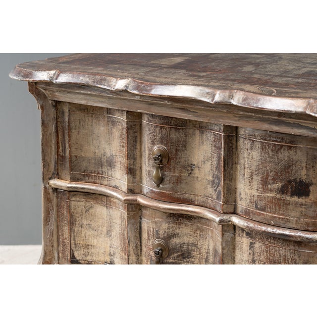 1940s Max Kuehne Silver Leaf Chest, Attributed For Sale - Image 10 of 15