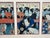 Illustration Utagawa Kunisada (Toyokuni Iii) Kabuki Actor Ukiyo-E Triptych For Sale - Image 3 of 17
