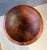 1980s Bruce Mitchell Claro Walnut Turned Bowl, 1981 – Sculptural Studio Wood Vessel For Sale - Image 5 of 9