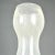 Tall Mezza Filigrana Footed White Murano Vase, 1960s For Sale - Image 3 of 8