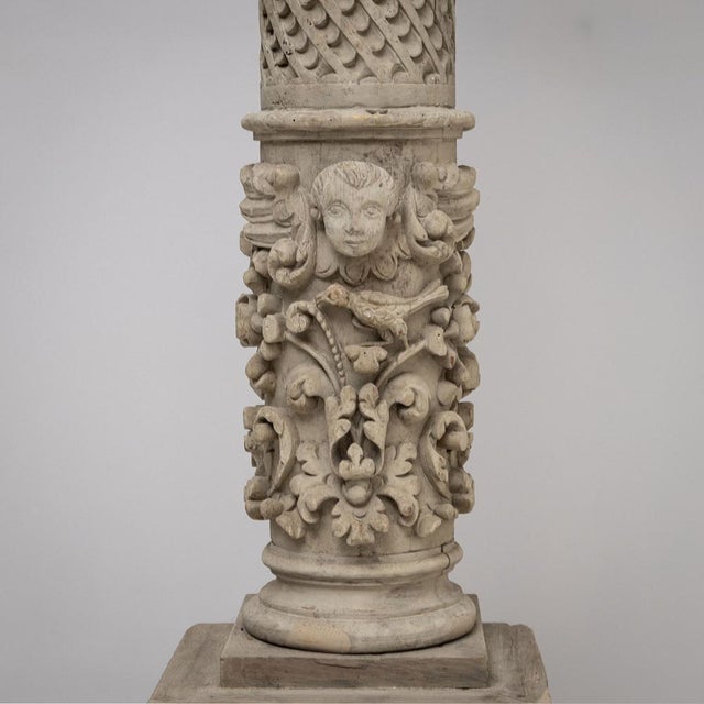 Antique Wooden Column, 1800s For Sale - Image 6 of 9