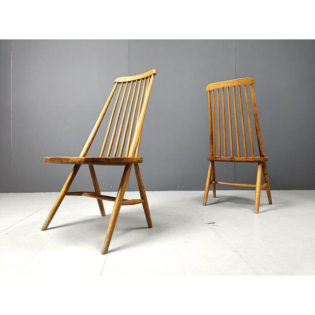 Mid-Century Scandinavian Dining Chairs, 1960s, Set of 4 For Sale - Image 9 of 11