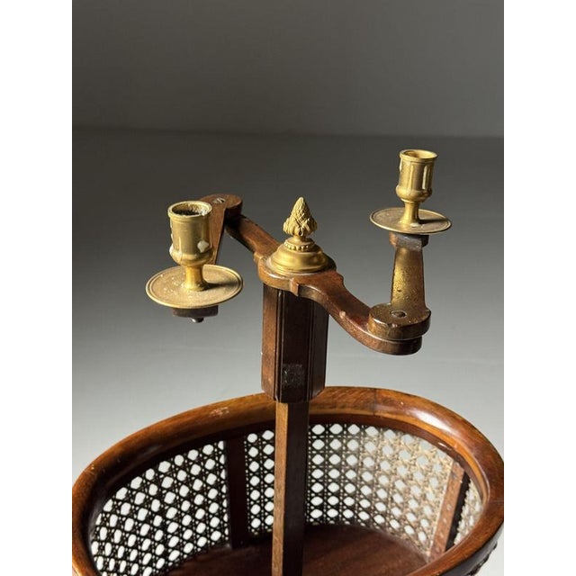 Mahogany Candleholder, 19th Century For Sale - Image 13 of 17