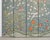 Wood Gracie Style 8 Panel Chinoiserie Painted Wallpaper Screen 12 Ft For Sale - Image 7 of 18
