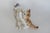 Bone China Taiwan Tabby Cat Chasing Mouse Up a Tree Stump Ceramic Figurine 4964b For Sale In Miami - Image 6 of 14