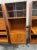 Brown Late 20th Century Walnut and Glass Modern Lighted Display Bookcase For Sale - Image 8 of 9