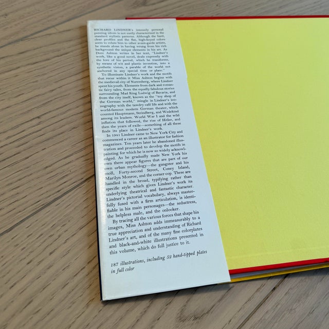 Vintage Mid Century Modern Richard Lindner 1st Edition Hardcover Art Book With Full Color Plates For Sale - Image 10 of 12