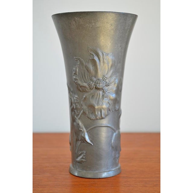 Art Nouveau / Art Nouveau vase from around 1903, the design was by Hugo Leven for the Kayser Zinn company - All-round...