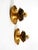 Gilt Water Lily Wall Lamps from Banci Firenze, Italy, 1960s, Set of 2 For Sale - Image 11 of 15