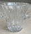 Late 20th Century Flared Swirl Cut Crystal Nautilus Shell Applied Handles Ice Bucket in the Manner of Tiffany & Company For Sale - Image 18 of 18