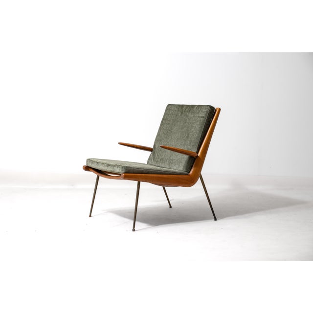 Boomerang Lounge Chair by Peter Hvidt & Orla Møgaard-Nielsen, 1990s For Sale - Image 17 of 17