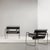 Contemporary Vintage Bauhaus Wassily Armchairs by Marcel Breuer for Knoll Int., 1970s, Set of 2 For Sale - Image 3 of 7