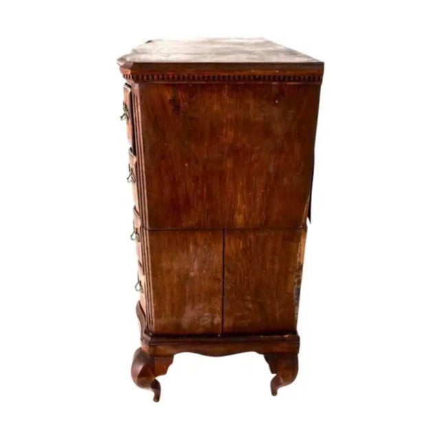 Dutch Baroque Four-Drawer Chest on Stand, 18th Century For Sale - Image 4 of 14