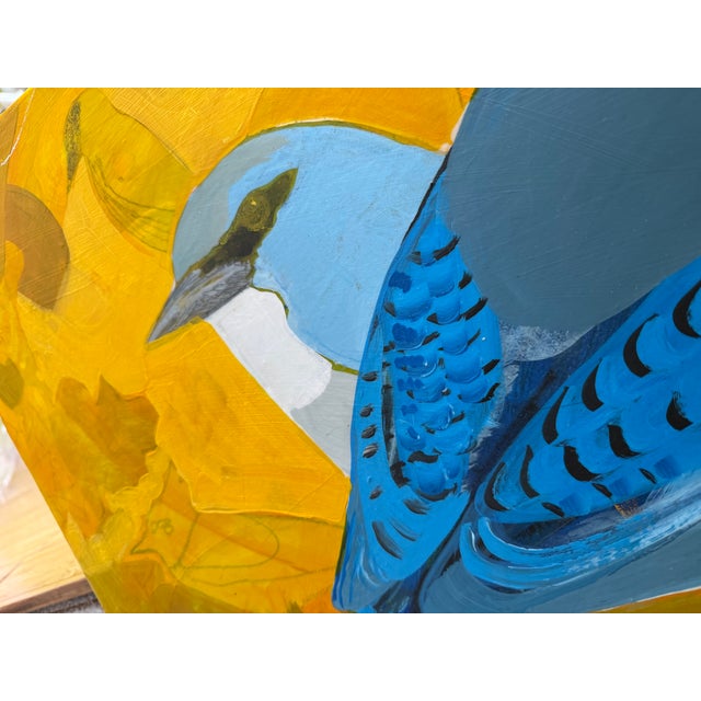Paint ”Jays Today” a Bird Painting by LWren Walraven For Sale - Image 7 of 10