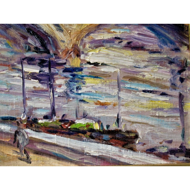 1970s Bruno Retaux, Le Port Saint Pierre a Rouen, 1973 For Sale - Image 5 of 9