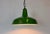 Industrial Green Enamel Factory Pendant Lamp from Jackson Electrical Co., 1960s For Sale - Image 9 of 18