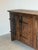 Large Brutalist Wood Sideboard with Hand-Forged Iron Hardware For Sale - Image 11 of 12