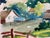 1980s Vintage Signed Impressionist Thomas Meek Watercolor Landscape, Framed Pastoral Village Scene, 1981 For Sale - Image 5 of 8