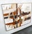 Fantastic abstract expressionist painting in Whites, blacks, browns orange and yellows Medium: Oil Painting on Canvas...