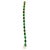 22 Carat Natural Brazilian Emerald & Diamond Tennis Bracelet 14 Kt Yellow Gold For Sale - Image 15 of 18