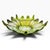 Mid-Century Modern Vintage Viking Glass Epic Stockholm Green Spiked Lotus Bowl by Wayne Husted For Sale - Image 3 of 7