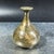 Vintage Mottled Bronze Vase With Flared Rim and Patina Finish For Sale - Image 4 of 8