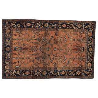 Antique Persian Sarouk Rug - 4' x 6'4" For Sale