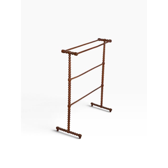 Late 19th Century Victorian Jenny Lind Style Drying Rack For Sale - Image 10 of 10