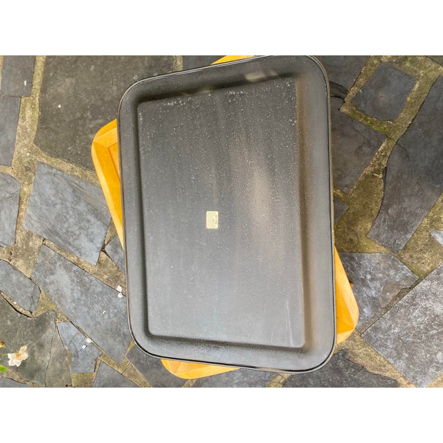 1960s Fornasetti Metal Faux Bamboo Tray Table For Sale - Image 11 of 12