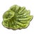 Vintage Mid Century Modern 1960s Treasure Craft Vibrant Green Shell Clam Serving Dish Bowl Candy For Sale