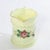 Early 1900s Heisey Uranium Custard Glass Ring Band Drink Set- 7 Pieces For Sale - Image 9 of 12