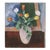 'Still Life of Tulips' by Albert Naur, 1919, Paris, Academie De La Palette, Benezit, Cubist For Sale