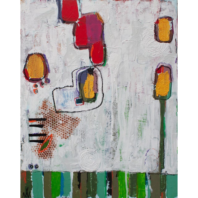 Natalia Vypritskaia, Points of Contact, Acrylic For Sale