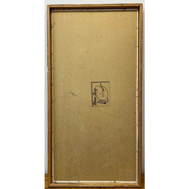 Mid Century Modern "Craters of the Moon" Original Oil Painting by Duffy C.1969 For Sale - Image 12 of 13