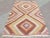 Mid 20th Century 1960's Classical Antalya Handwoven Turkish Kilim Boho Area Accent Rug For Sale - Image 11 of 11