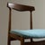 Vintage Danish Chairs in Teak and Fabric, 1960s, Set of 4 For Sale - Image 10 of 11