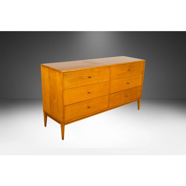Mid 20th Century Paul McCobb for Planner Group Mid Century 6 Drawer Lowboy Dresser For Sale - Image 5 of 12
