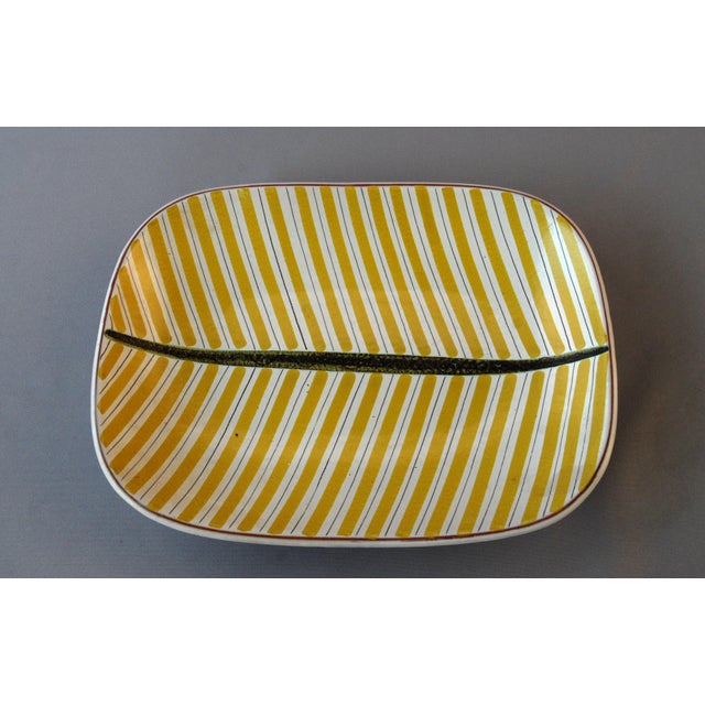 Hand Painted Bowl by Stig Lindberg for Gustavsberg, Sweden, 1950s For Sale - Image 6 of 10