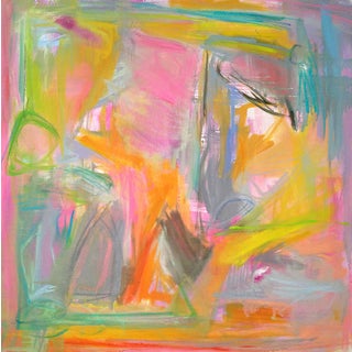 Original 36"x36" Oil Painting by Trixie Pitts For Sale