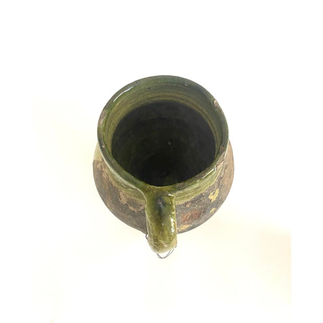 Turkish Glazed Earthenware Pot For Sale In Los Angeles - Image 6 of 9