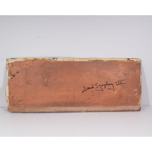 1991 “Sand Symphony Vii” Mixed Media Painting by Juliet Holland For Sale - Image 4 of 10