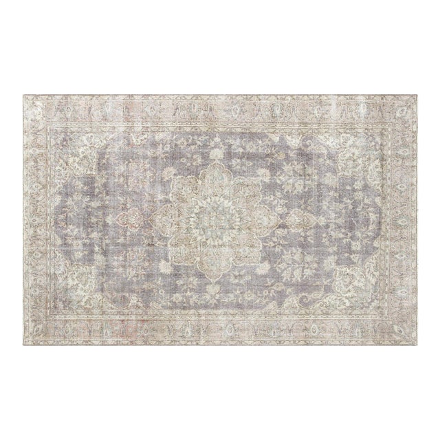 1960s Turkish Oushak Rug For Sale