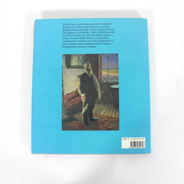 Red 1988 Walter Sickert Art Book Signed by Author Hardcover Hard Cover For Sale - Image 8 of 10