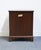 Gordon's Furniture Solid Mahogany Traditional Style 22" Chairside Chest / Four Drawer Nightstand For Sale - Image 12 of 13