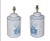 Pair of vintage British export tea caddy hand-painted chinoiserie figurine lamps. This pair of table lamps is a typical...