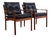 Set of Two Model 806 Fredrik Kayser for Vatne Lounge Chairs in Rosewood, Denmark For Sale