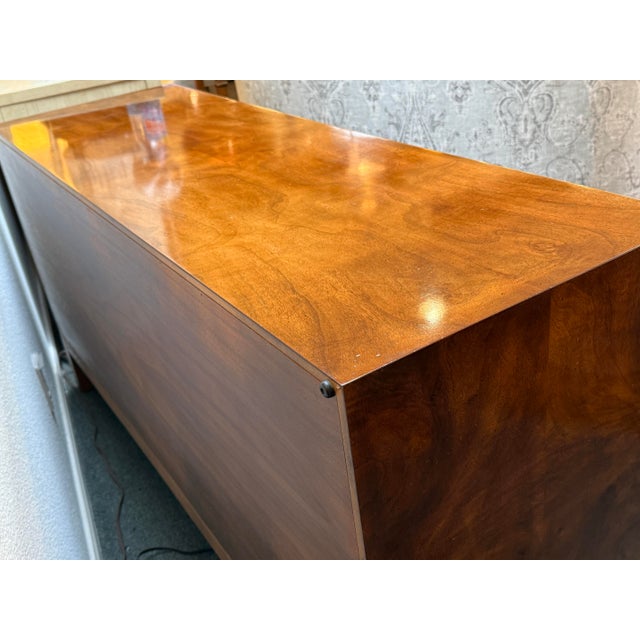 2000 - 2009 Vintage Dynasty Collection by Drexel Heritage Walnut Sideboard For Sale - Image 5 of 17