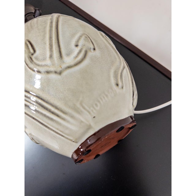 Vintage Ceramic Table Lamp by Anna-Lisa Thomson for Upsala-Ekeby, 1960s For Sale - Image 6 of 9
