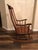 Vintage Wood Rocking Chair For Sale - Image 4 of 13