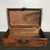 Wood Vintage Chinese Rosewood Box With Mother of Pearl "Two Dragons" Inlay For Sale - Image 7 of 9